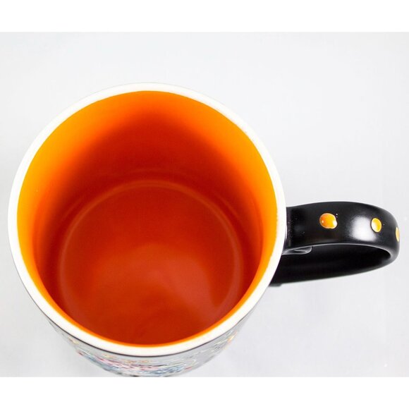 Eli + Ana Day of the Dead Skeleton Skull Mug Albert Halloween NEW 18oz. - Picture 5 of 6